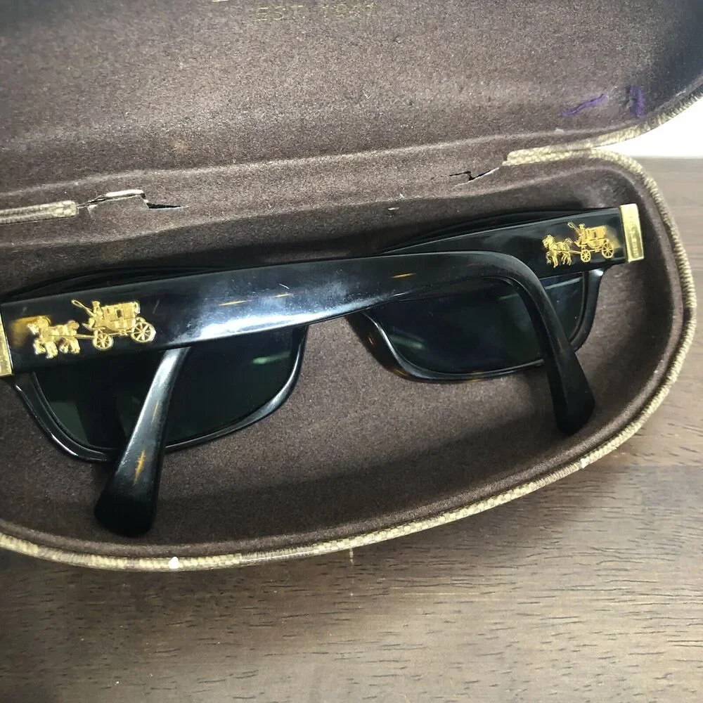 Coach HC 6078 Eyeglasses FRAMES With Case 5120 Dark Tortoise 52.16.135 *READ*
